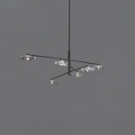 Lotus Leaves Glass Chandelier