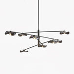 Lotus Leaves Glass Chandelier