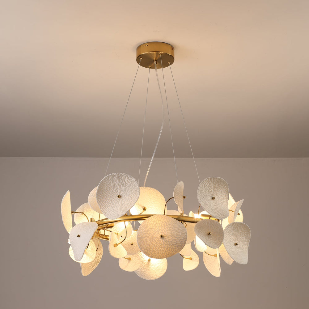 Lotus Petal Chandelier