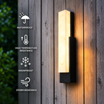 LumaPier IP65 Modern Outdoor Wall Light – Stainless Steel Architectural Sconce