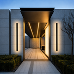 Lumetra Long Linear Architectural Outdoor Wall Light