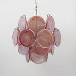 Lunaria Disc Glass Chandelier