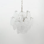 Lunaria Disc Glass Chandelier