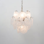 Lunaria Disc Glass Chandelier