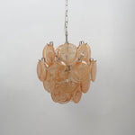 Lunaria Disc Glass Chandelier