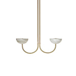 Lunaris Duo Alabaster Pendant Lamp
