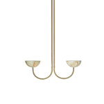 Lunaris Duo Alabaster Pendant Lamp
