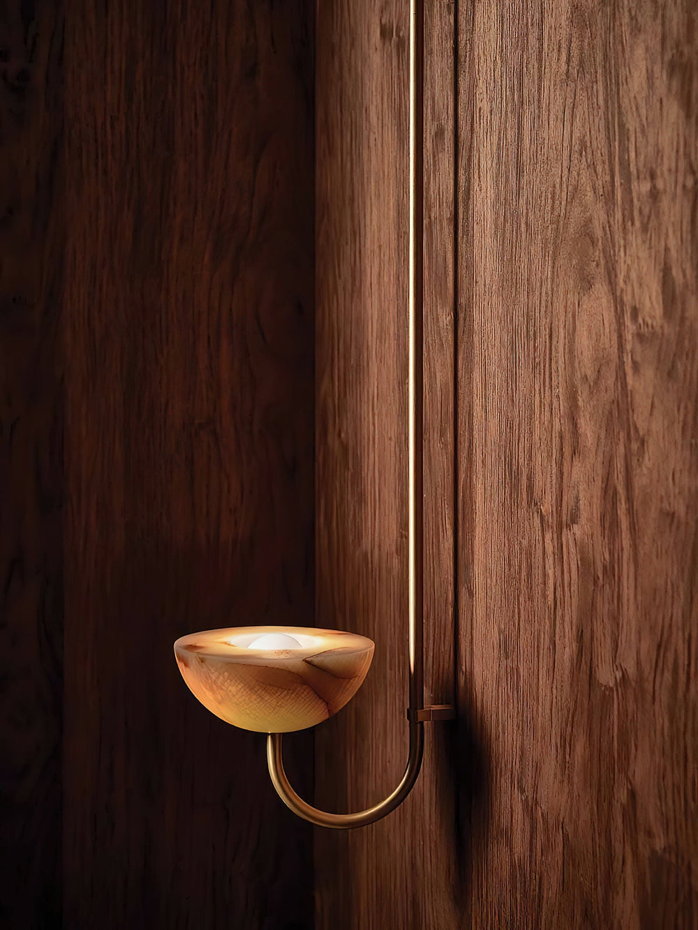 Lunaris Duo Alabaster Pendant Lamp