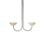 Lunaris Duo Alabaster Pendant Lamp