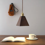 Lyfa Walnut Pendant Light
