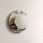 Marble Disc Wall Sconce