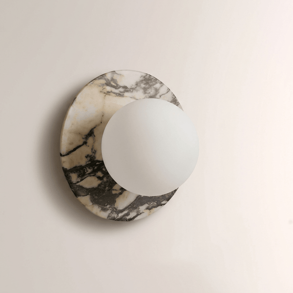 Marble Disc Wall Sconce