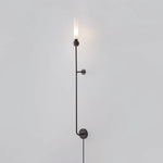 Marble Vertical Plug-in Wall Lamp