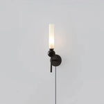 Marble Vertical Plug-in Wall Lamp