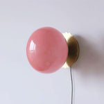 Marshmallow Plug-in Sconces