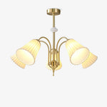 Medieval Ceramic Trumpet Chandelier