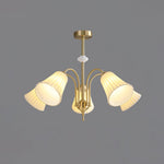 Medieval Ceramic Trumpet Chandelier