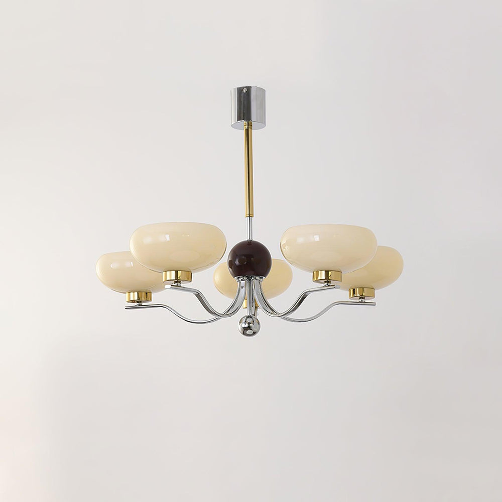 Gothic Glass Bowl Chandelier