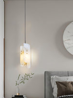 Megalith Mini Alabaster Pendant Light