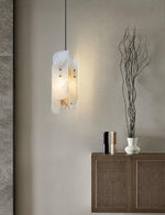 Megalith Mini Alabaster Pendant Light