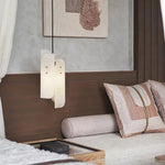Megalith Mini Alabaster Pendant Light