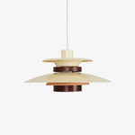 Mercero Wood & Metal Dome Pendant – Warm Oak Accent