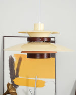 Mercero Wood & Metal Dome Pendant – Warm Oak Accent