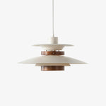 Mercero Wood & Metal Dome Pendant – Warm Oak Accent