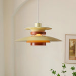 Mercero Wood & Metal Dome Pendant – Warm Oak Accent