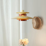 Mercero Wood & Metal Dome Pendant – Warm Oak Accent