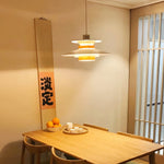 Mercero Wood & Metal Dome Pendant – Warm Oak Accent