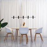 Travertine Parallel Chandelier