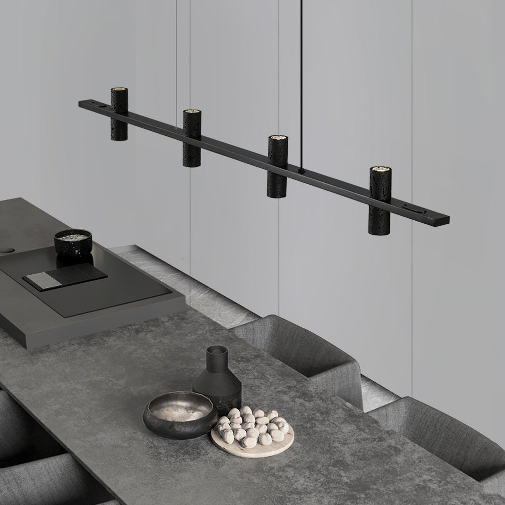 Travertine Parallel Chandelier