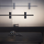 Travertine Parallel Chandelier