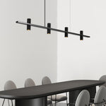 Travertine Parallel Chandelier