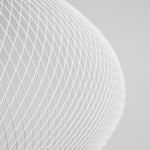 Metallic Meshwork Pendant Lamp