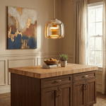 Metro Sphere Glass Pendant Lamp