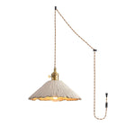 Microcement Swag Pendant Lamp