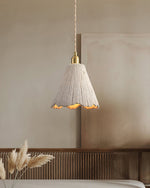Microcement Swag Pendant Lamp