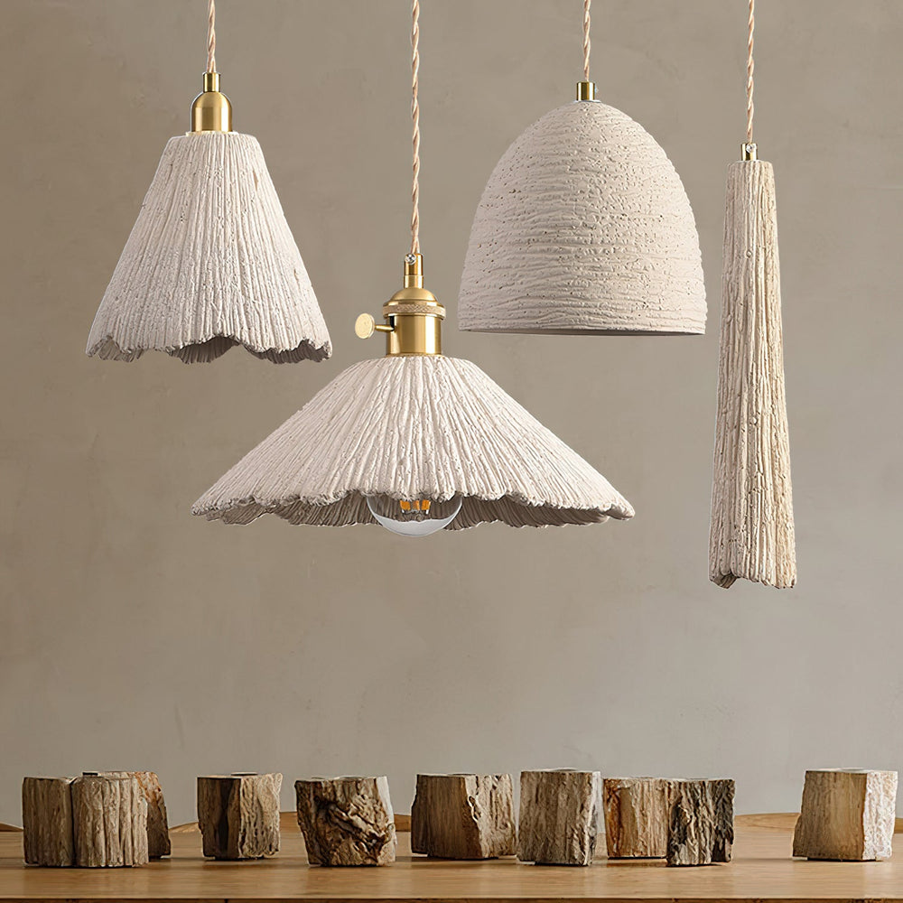 Microcement Swag Pendant Lamp