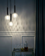 Scandiluxe Brass Pendant Swag Light