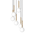 Miira Brass Pendant Light