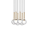 Miira Brass Pendant Light