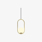 Loop Brass Pendant Light