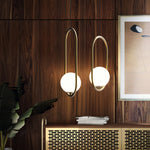 Loop Brass Pendant Light