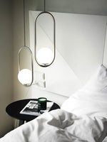 Loop Brass Pendant Light