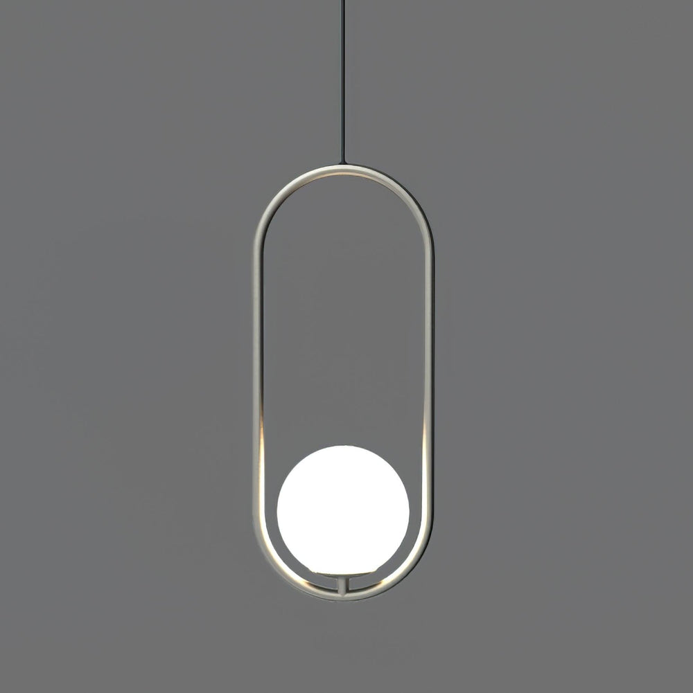 Loop Brass Pendant Light