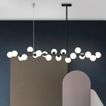 Linear Balls Chandelier