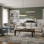 Opal Disc Suspension Lamp