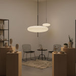 Opal Disc Suspension Lamp